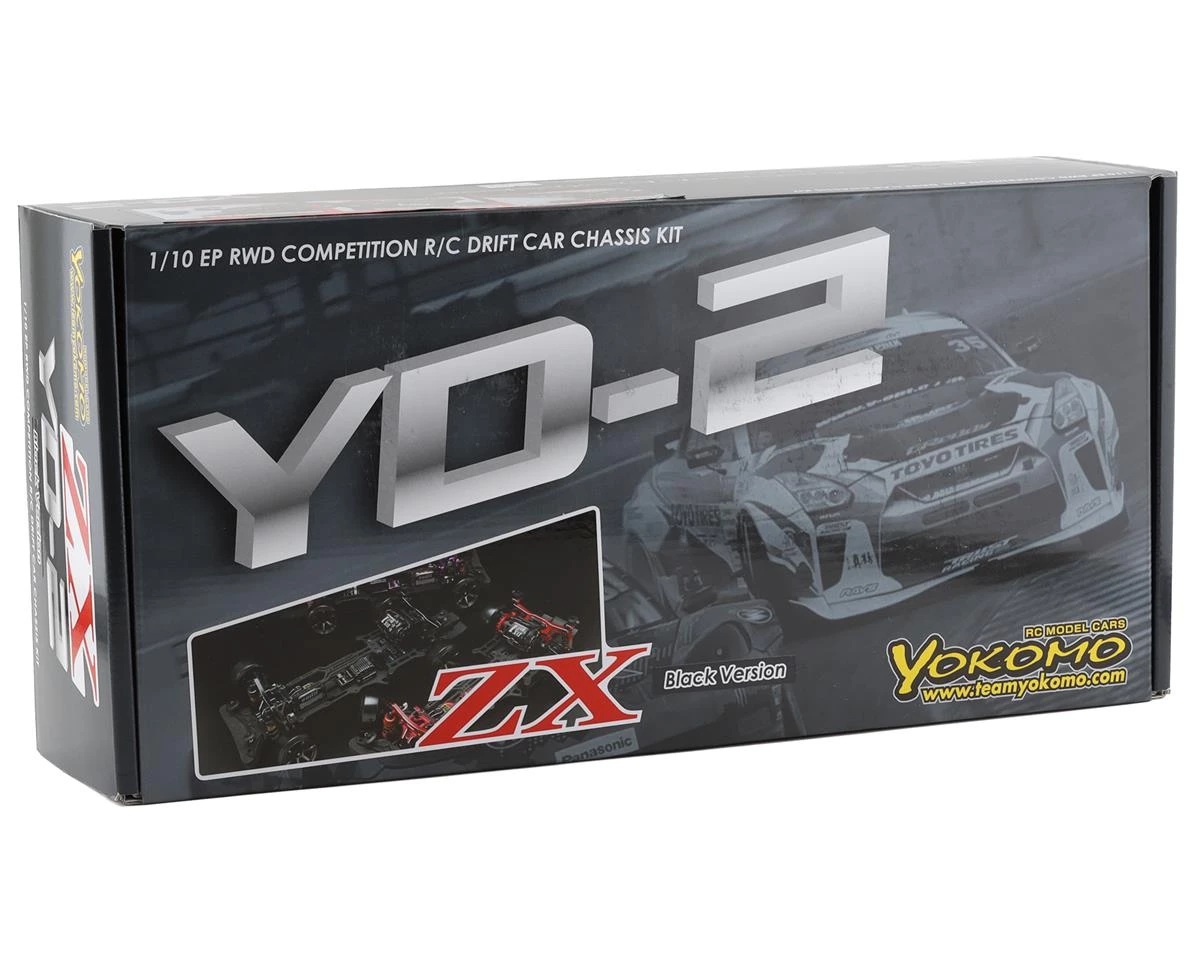Yokomo YD-2ZX 1/10 2WD RWD Competition Drift Car Kit (Black) - Image 4