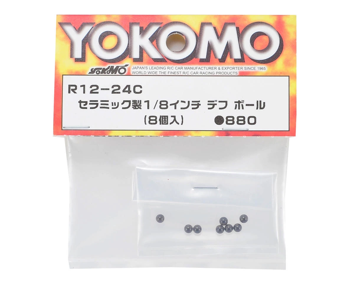 Yokomo 1/8" Ceramic Differential Ball (8) - Image 2