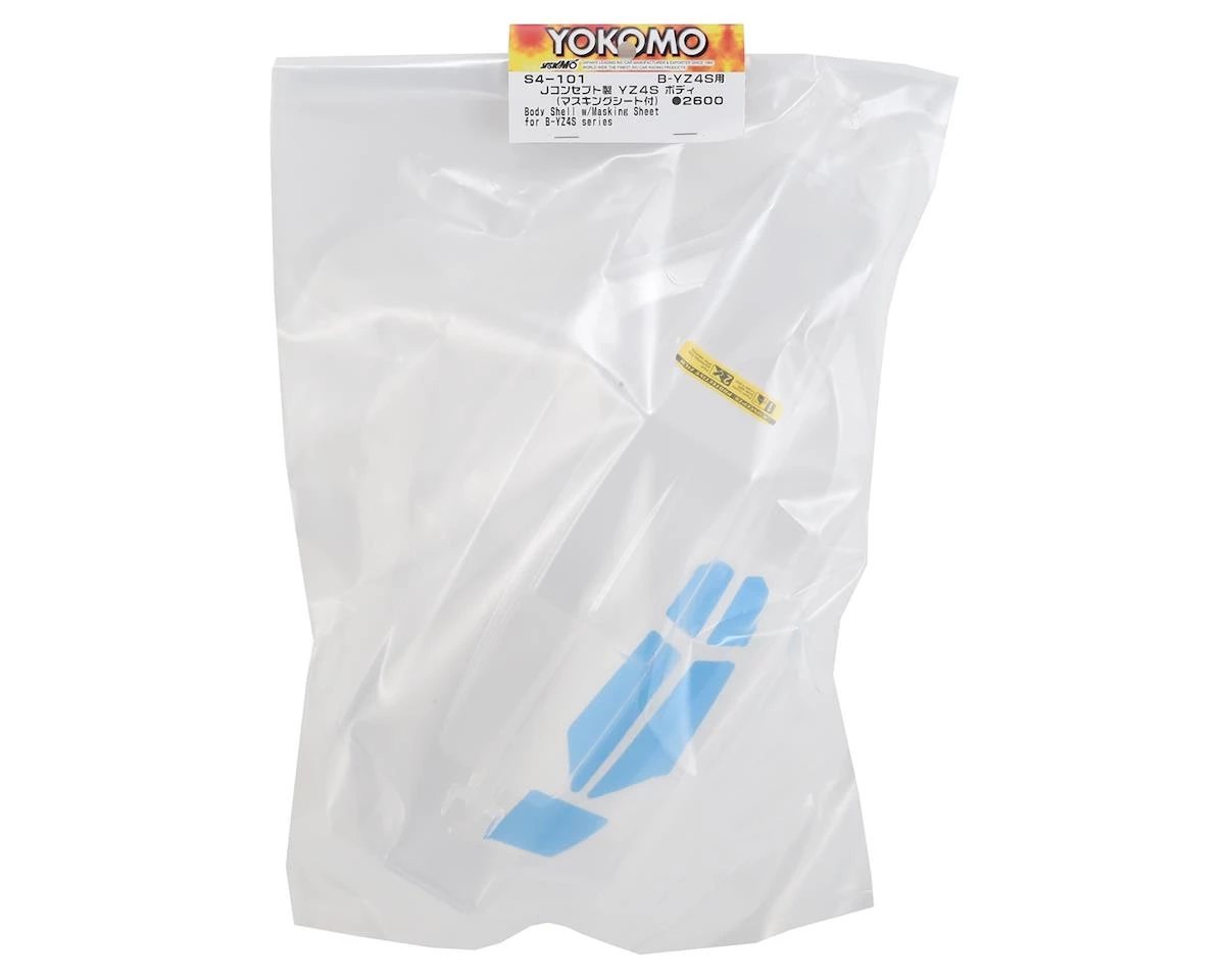 Yokomo JConcepts YZ-4S 1/10 4WD Buggy Body (Clear) - Image 2