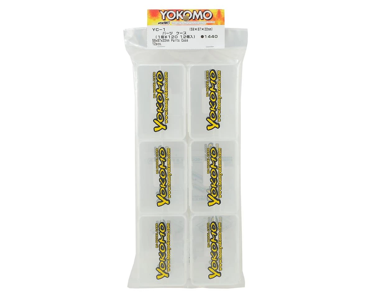 Yokomo Plastic Parts & Screws Carrying Case (12) (59x87x22mm) - Image 2