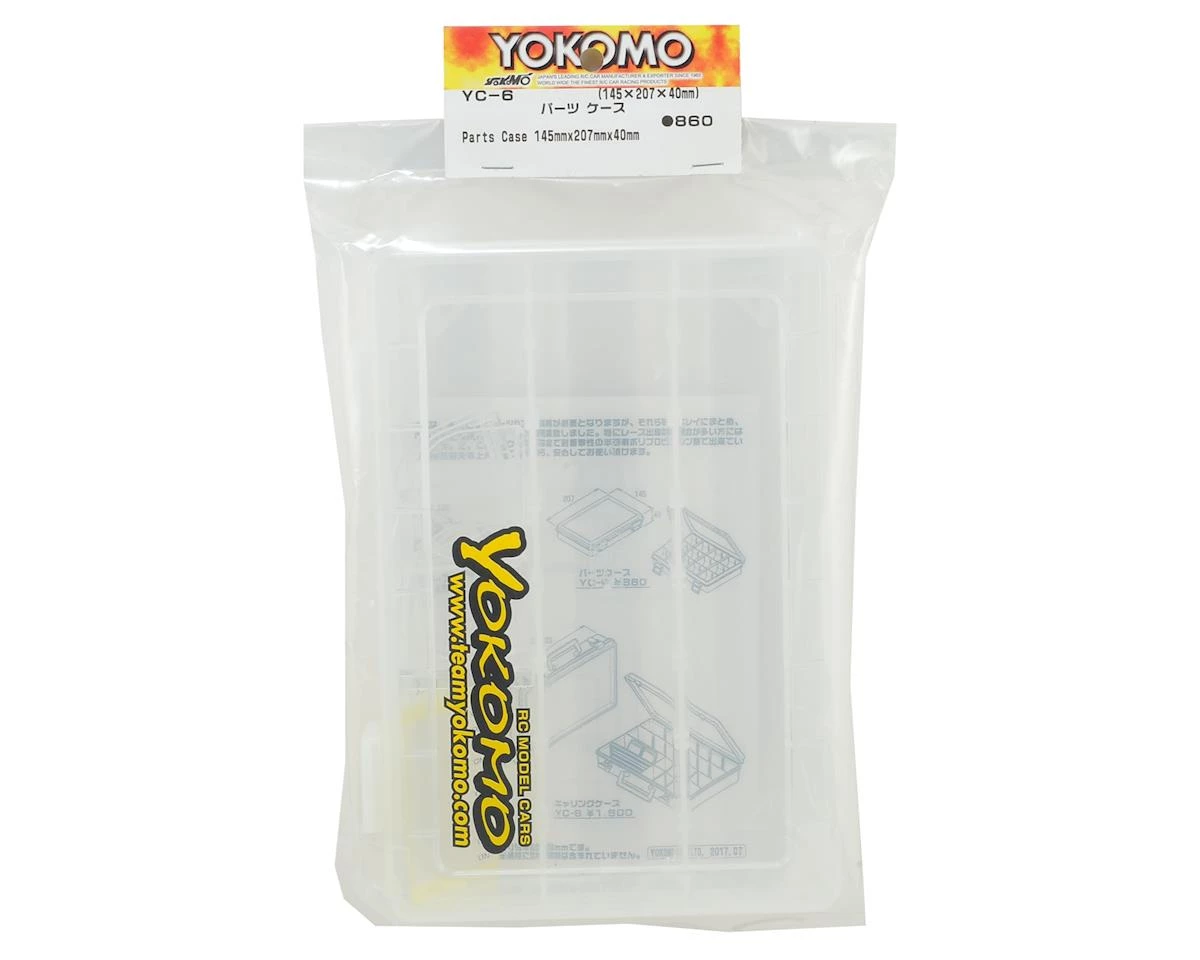 Yokomo Plastic Parts & Screws Carrying Case (145x207x40mm) - Image 2
