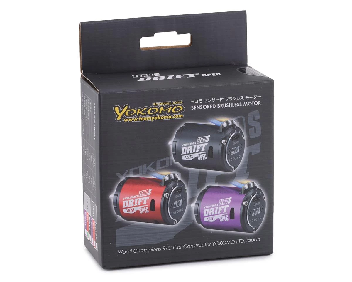 Yokomo ZERO-S Drift Brushless Motor (10.5T) (Black) - Image 4